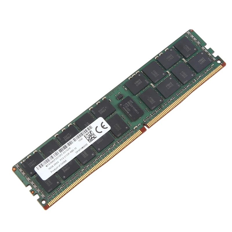 

For MT 16GB DDR4 Server RAM Memory 2133Mhz PC4-17000 288PIN 2Rx4 RECC Memory RAM 1.2V REG ECC RAM Easy Install