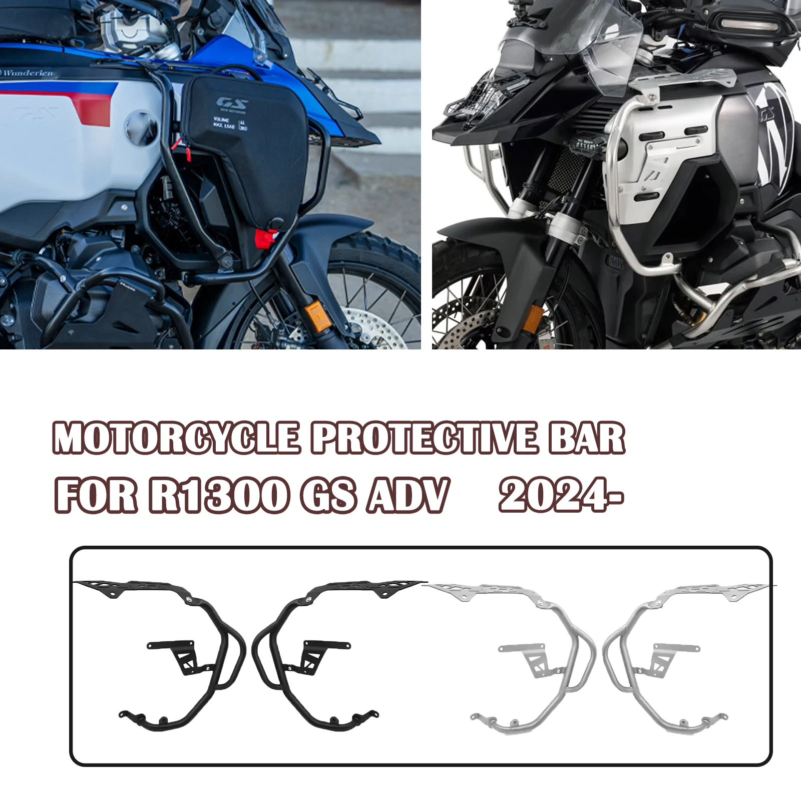 

Защита двигателя, дорожная защита рамы мотоцикла, верхний бампер, аксессуары для R1300GS Adventure R1300 GS ADV 2024 2025