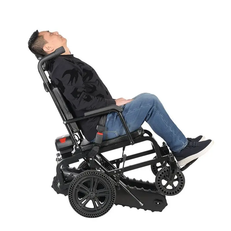 Crawler electric stair climbing  the elderly disabled up and down stairs foldable lightweight aluminum alloy