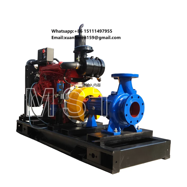 150hp 60hp Irrigation High Pressure Water Pump diesel Machine for Sale