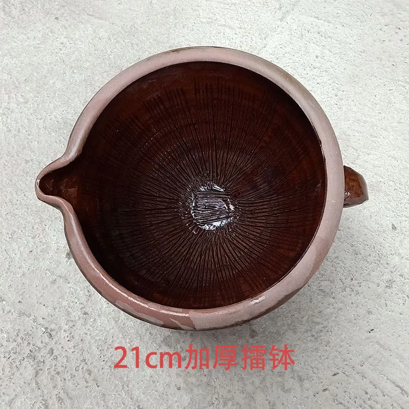 Bowl, household garlic pounder, chili pepper, preserved egg, tea bowl, baby grinder, rice paste, ceramic masher