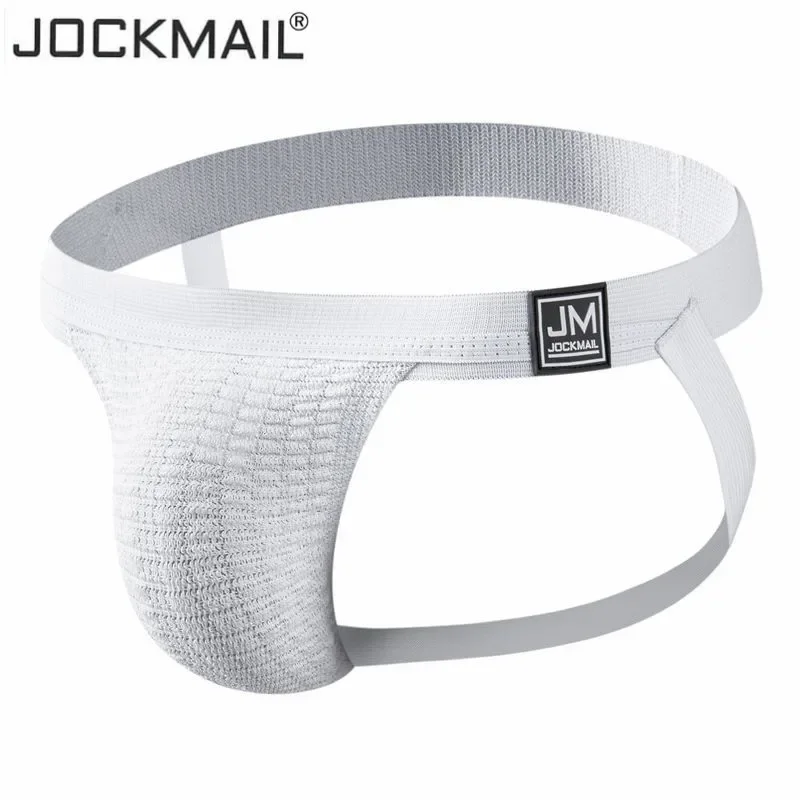 JOCKMAIL Tight End Jockstrap Men Underwear Sexy Men\'s Athletic Supporter Jockstrap Homme Shorts Strap Jock Gay Underwear String