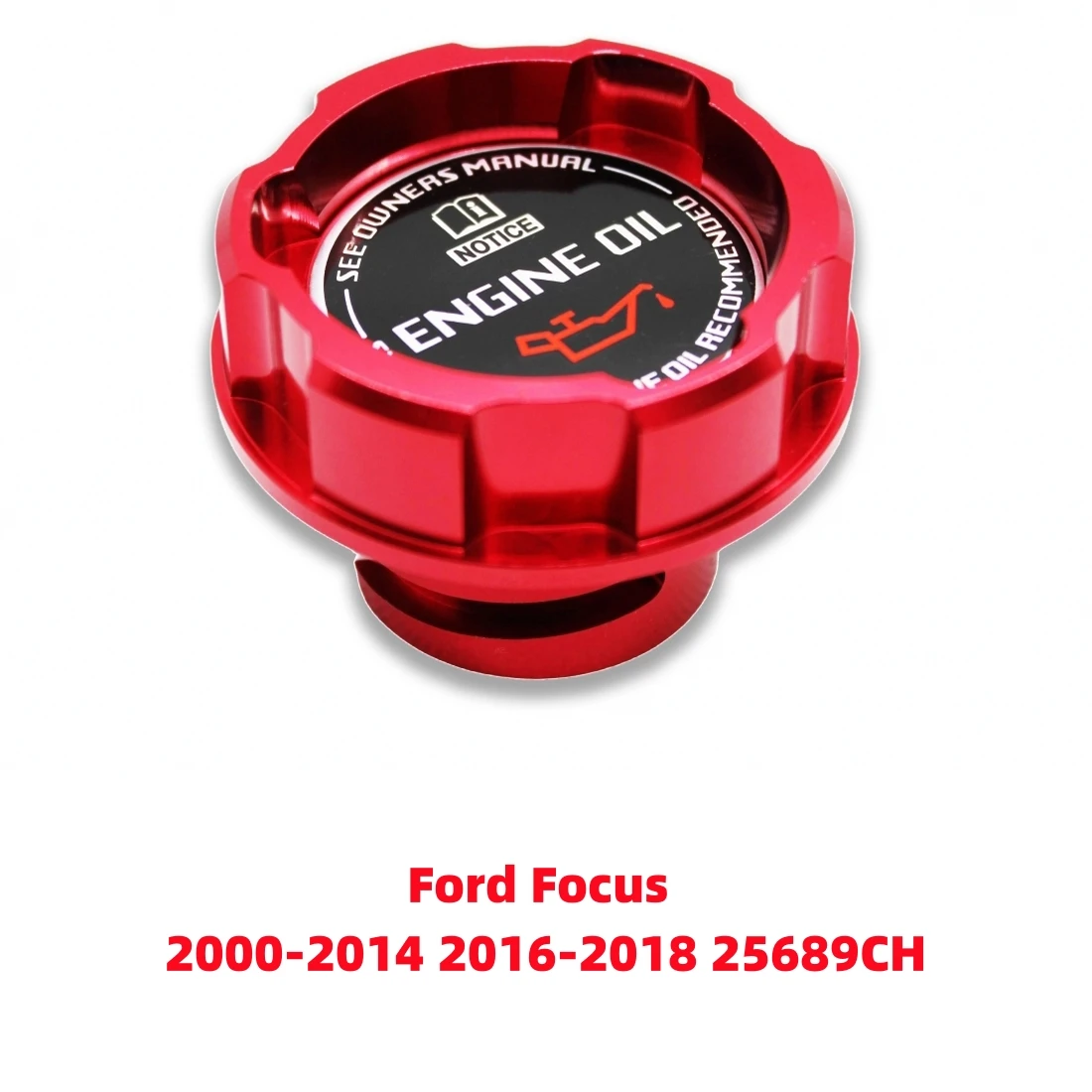 Aluminum ENGINE Oil Cap For Ford Focus 2000-2014 2016-2018 25689CH JDM