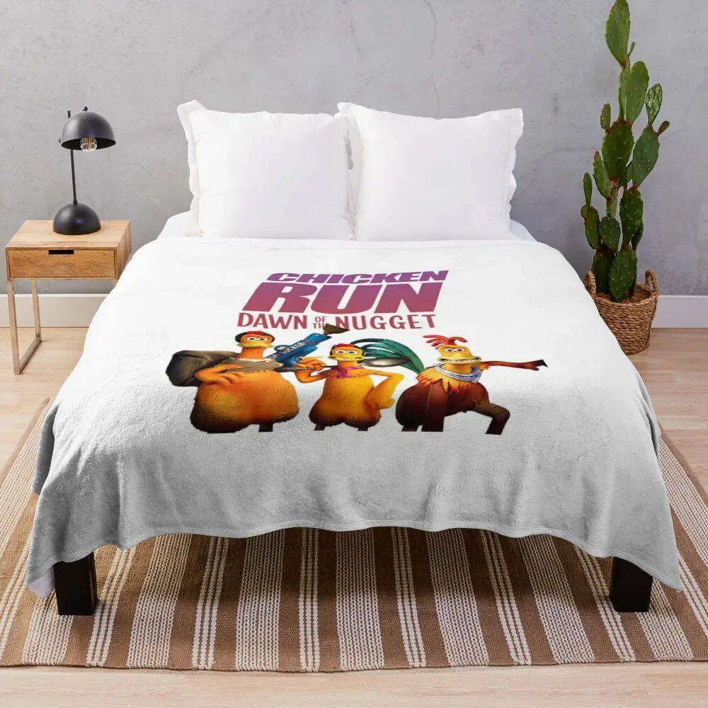 

Chicken Run 2 Throw Blanket Retros Decorative Sofas Heavy Blankets