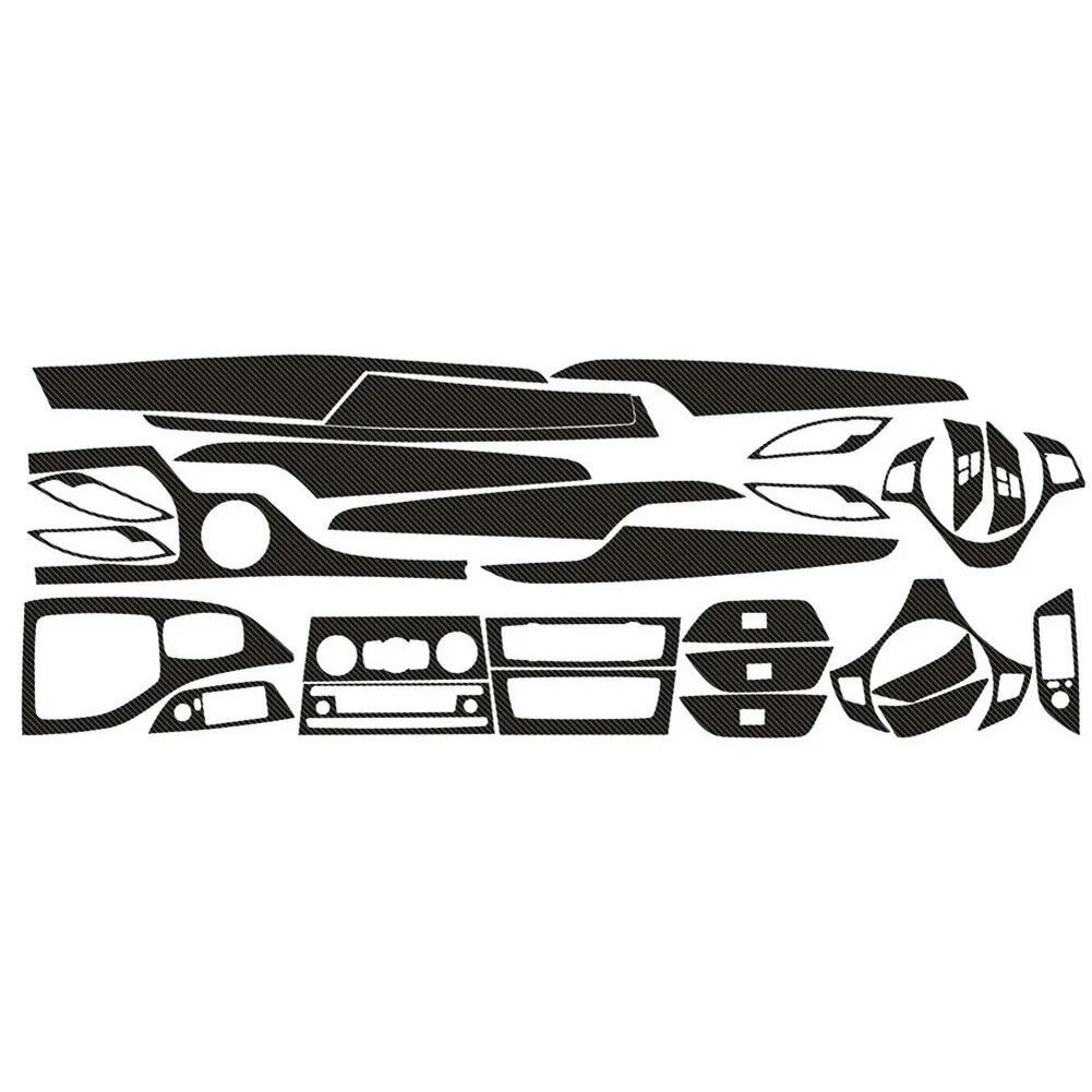 

Автомобильная 3D внутренняя наклейка из углеродного волокна для BMW E84 2010-2015, защитная наклейка для левостороннего вождения, наклейки