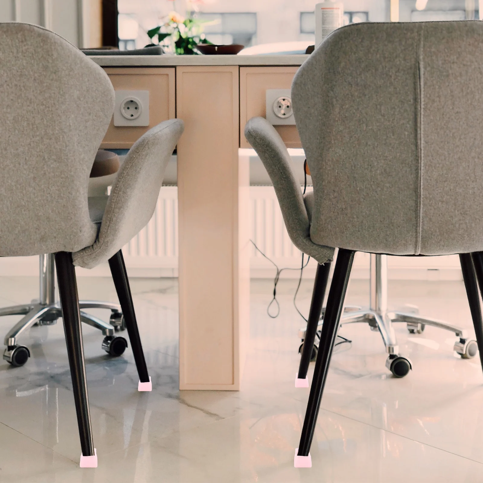 

20Pcs Chair Leg Covers Silicone Furniture Protection Floor Protector Anti Scratch Pads for Home Accessories Chair Bottom Pads