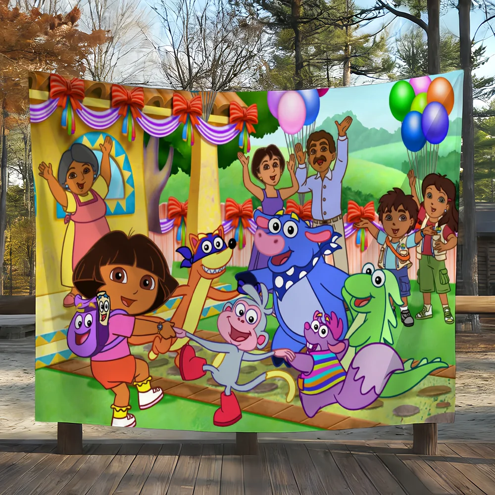 Cartoon D-Dora the E-Explorer flag Suitable For Party Club O