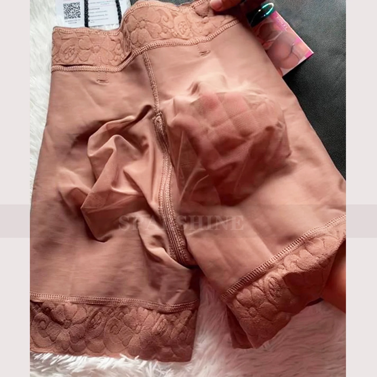 Fajas Women Butt Lifter Lace Shapewear Slim Fit Body Shaper Tummy Control Belly Control Panties Elastic Modeling Body Underwear