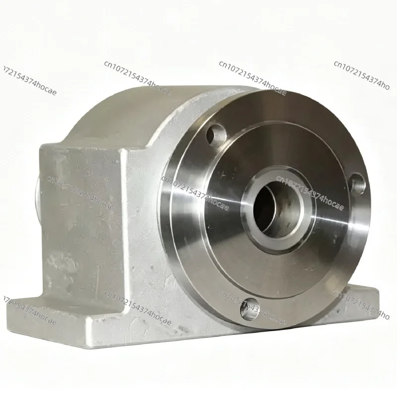 Lathe Spindle, High-Strength Lathe Headstock Assembly with Flange and Timing Pulley & Without Chuck