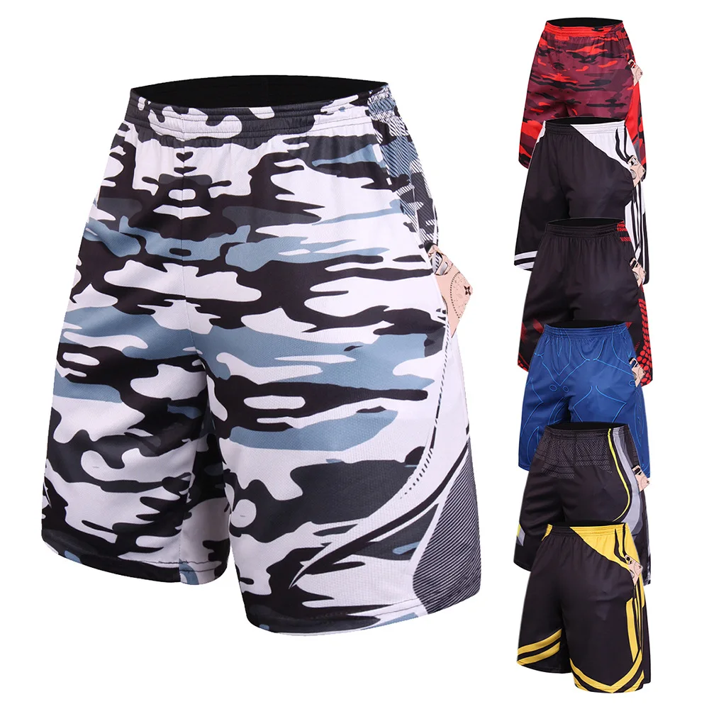 Comércio exterior calções de desporto masculino grandes cuecas de praia shorts masculinos calções soltos