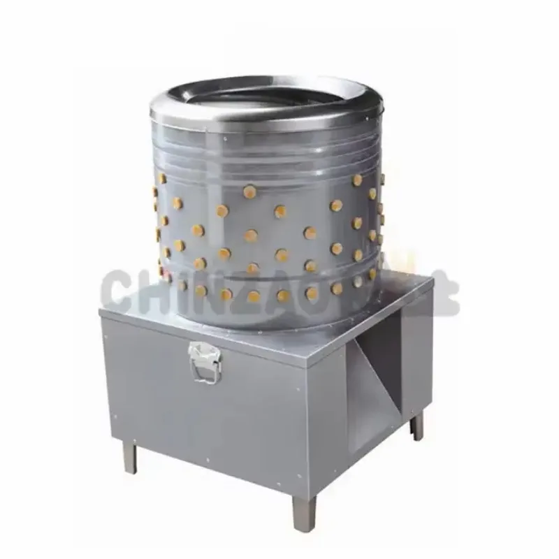 

Full Automatic 1440R/min Poultry Chicken Defeathering Feather Removing Plucking Plucker Machine For Slaughterhouse Abattoir