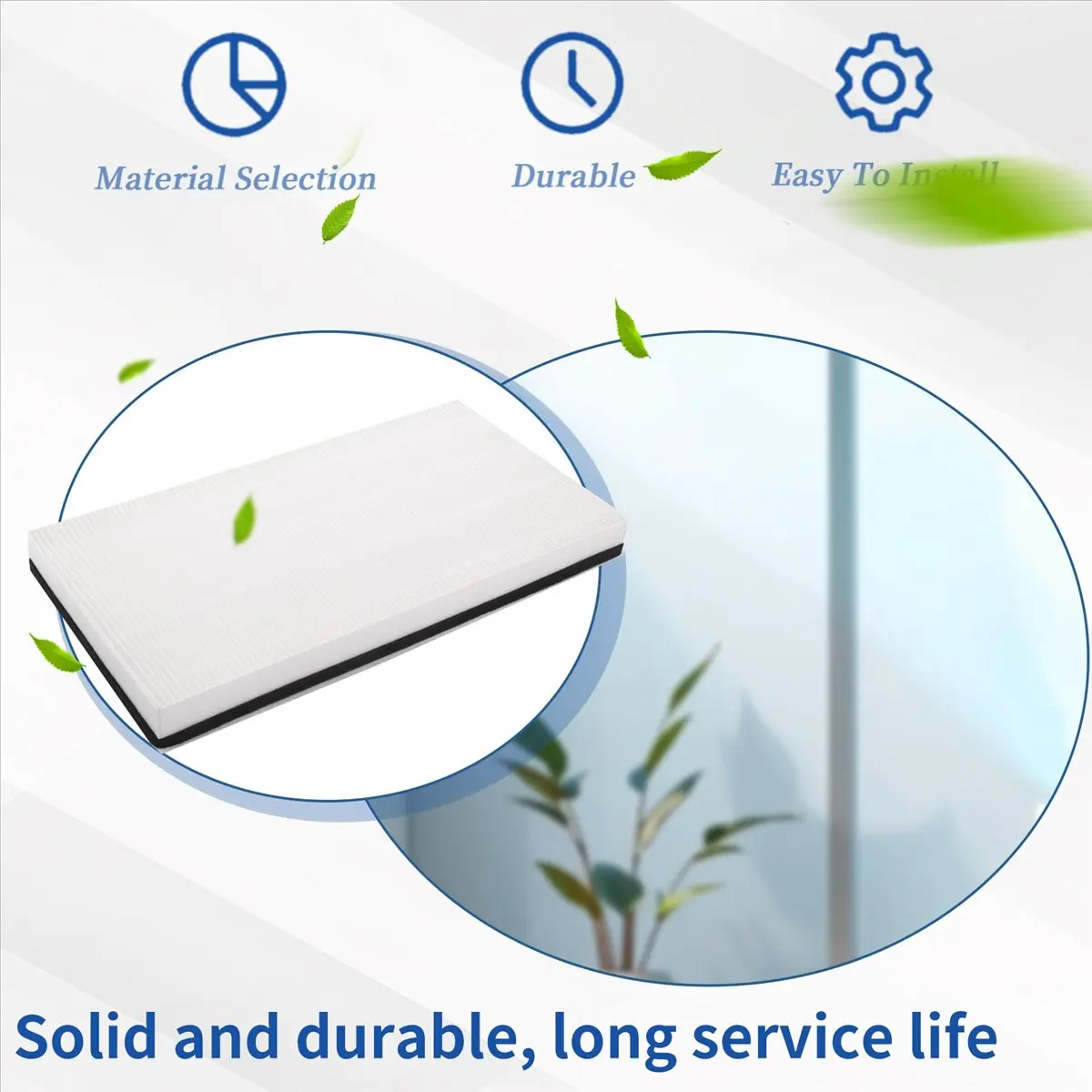 

Ample- Active Carbon HEPA Filter for Hisense Air Purifier AE-33R4BFS AE-33R4BNS HF-33R4B DF-33R4B