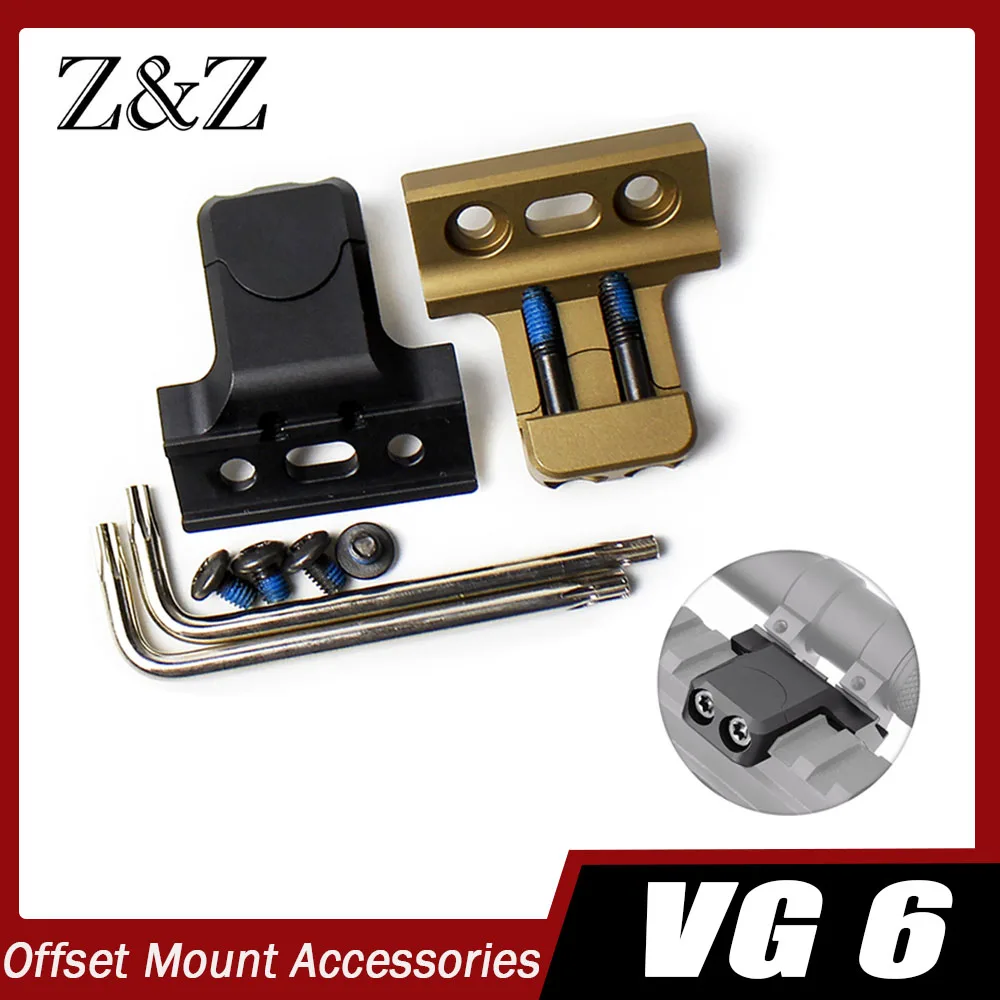 

Metal Offset Mount VG 6 Adaptive 20mm Picatinny Rail Mount 45 Dgree Side Rail for M300 M600 SF Scout Lights Hunting Accessories