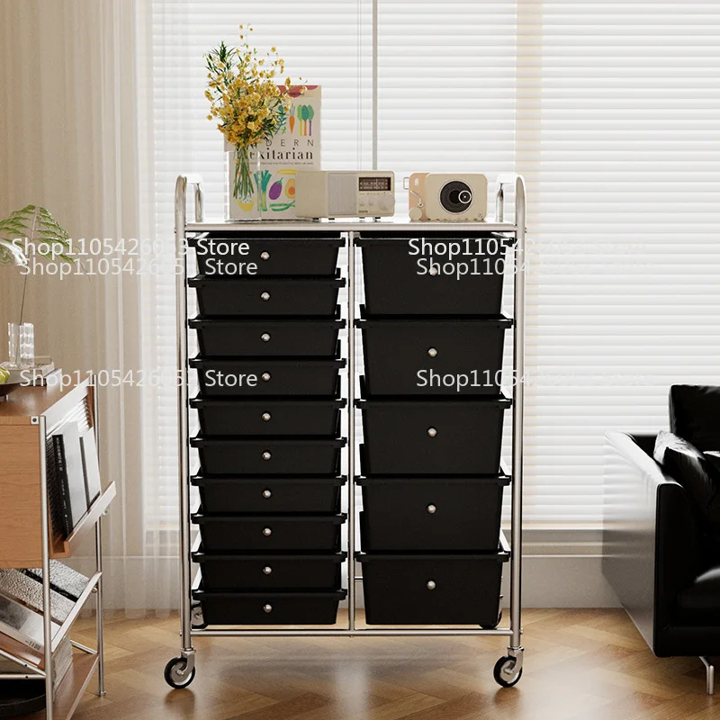 

Шкафы для хранения вещей, многоярусные тумбы с выдвижными ящиками, полки для косметики, органайзеры для мелочей, передвижная тележка для хранения в гостиной