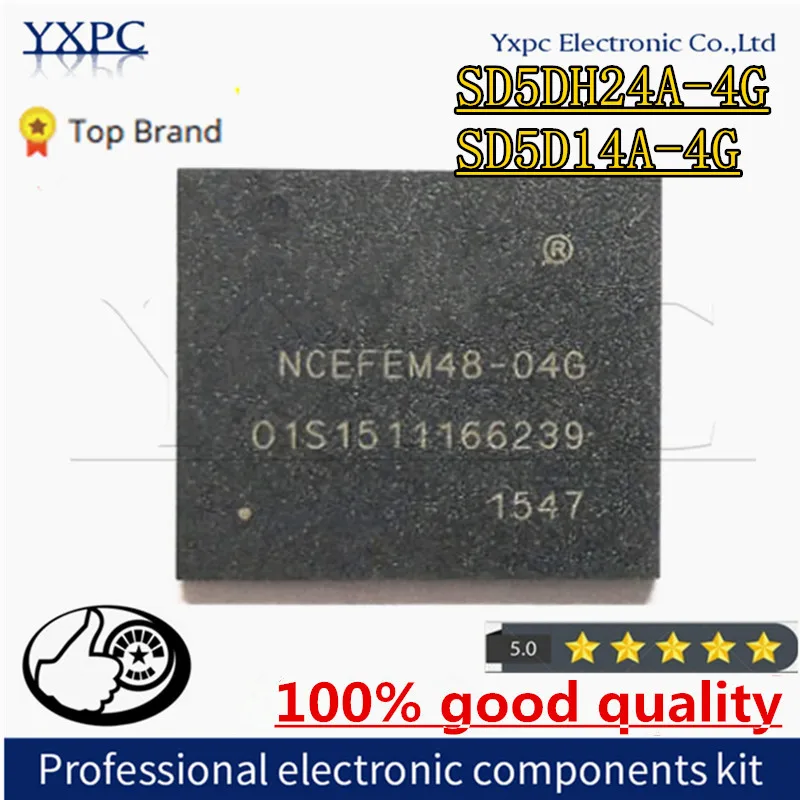 

NCEFEM48-04G SD5DH24A-4G BGA153 EMMC Flash Memory IC Chipset with balls NCEFEM48 04G