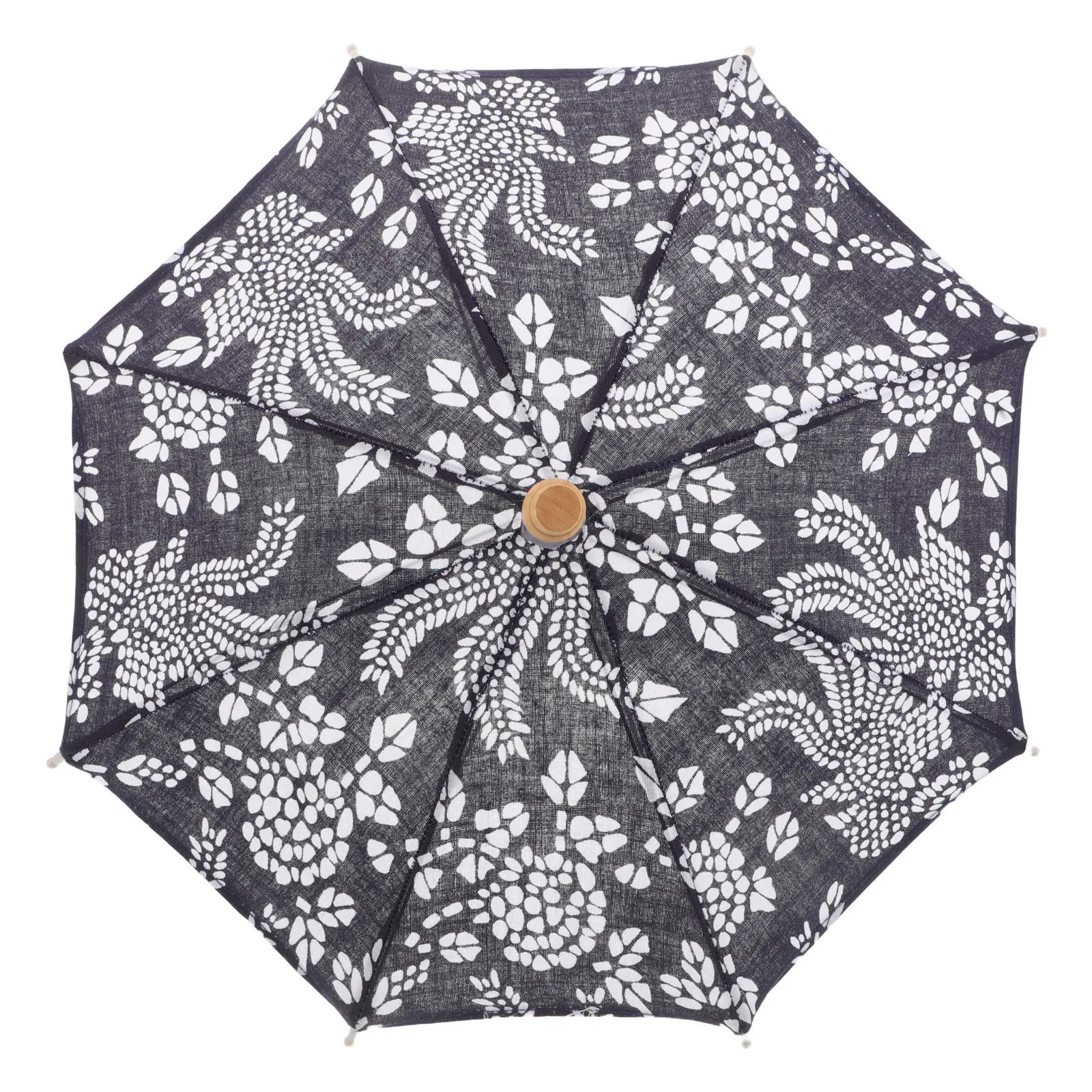

Vintage Floral Print Chinese Umbrella Handmade Parasol for Dance Performance Photography Oriental Decoration Umbrella Decor