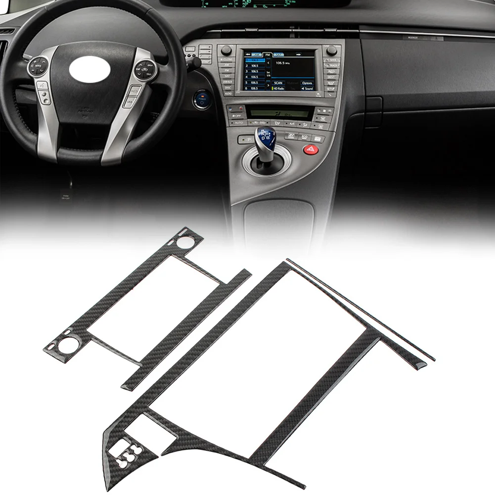 

3 шт., автомобильные аксессуары для Toyota Prius 2012-2015 LHD