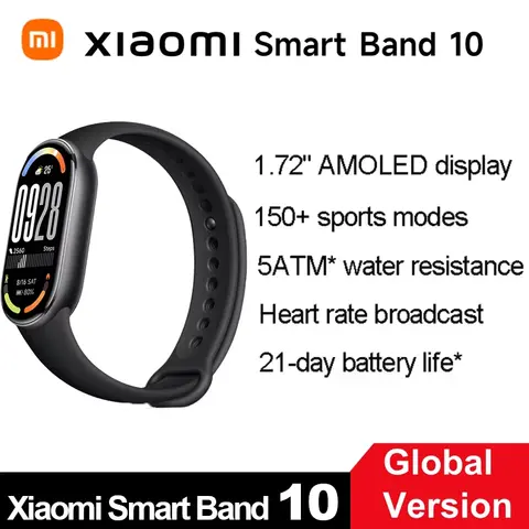 Global version Xiaomi Mi Band 10 150 sports modes 21 day long battery life sleep management health management Xiaomi Hyper OS2