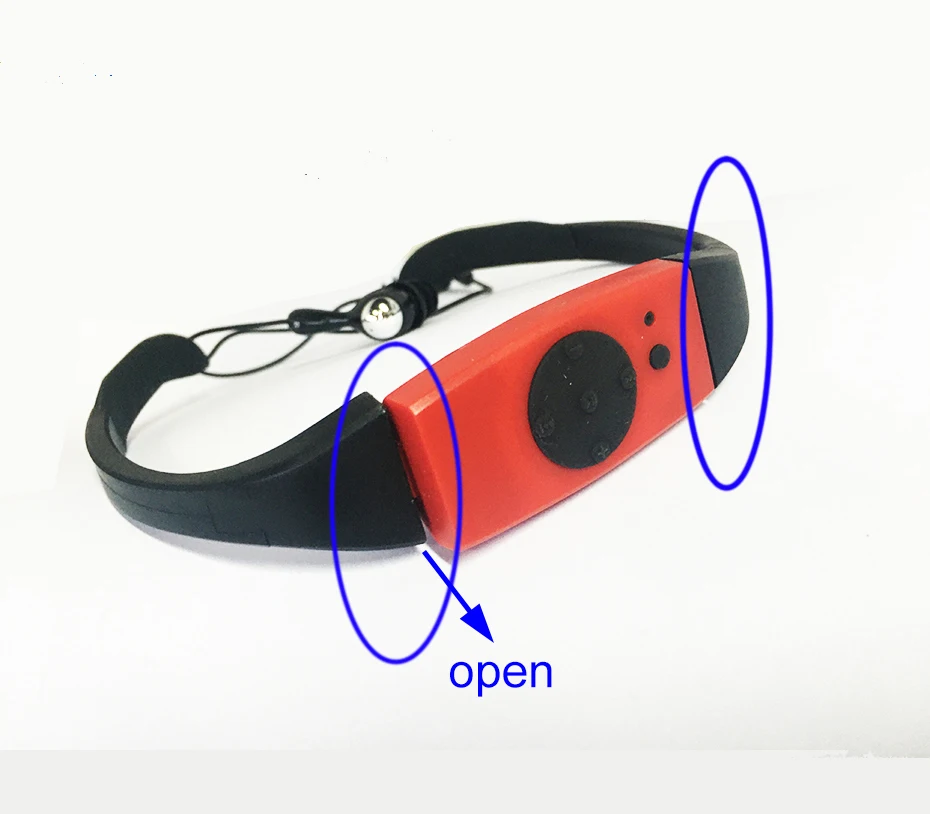 방수 IPX8 MP3 스테레오 사운드 헤드폰, 수영, 서핑, 사이클링 스포츠 헤드셋, 음악 플레이어, 4G, 8G