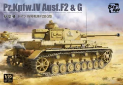 Border BT-004 1/35 German Pz.Kpfw.IV Ausf.F2&G - Scale Model Kit