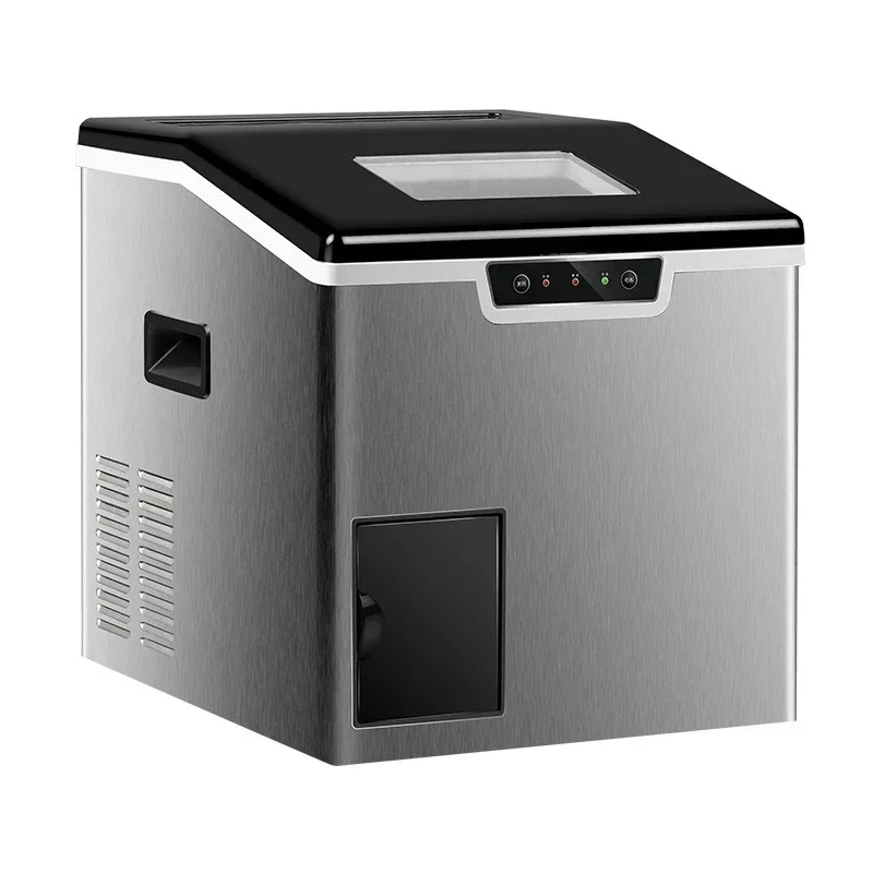 Home Electric ZB-20A Ice Machine 35KG/24H Ice Maker Small Round Ice Making
