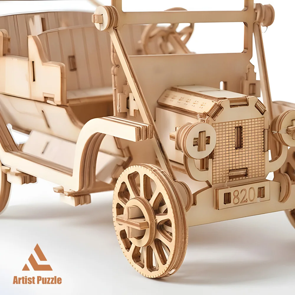 Fascinante rompecabezas 3D de madera, juguete de bloques de construcción para adultos y niños, exquisitos regalos de vacaciones, bricolaje, avión,