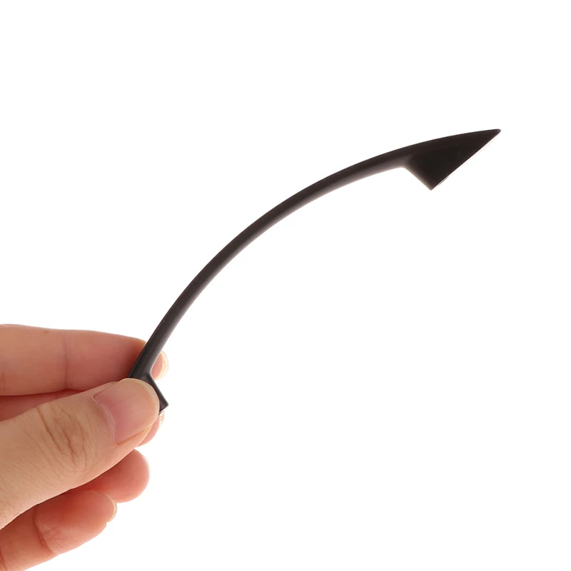 1 Set Furnitur Pegangan Melengkung 96/128/160Mm Kabinet Dapur Kenop Laci Solid Pintu Lemari Kantor Tarikan Lemari Pakaian