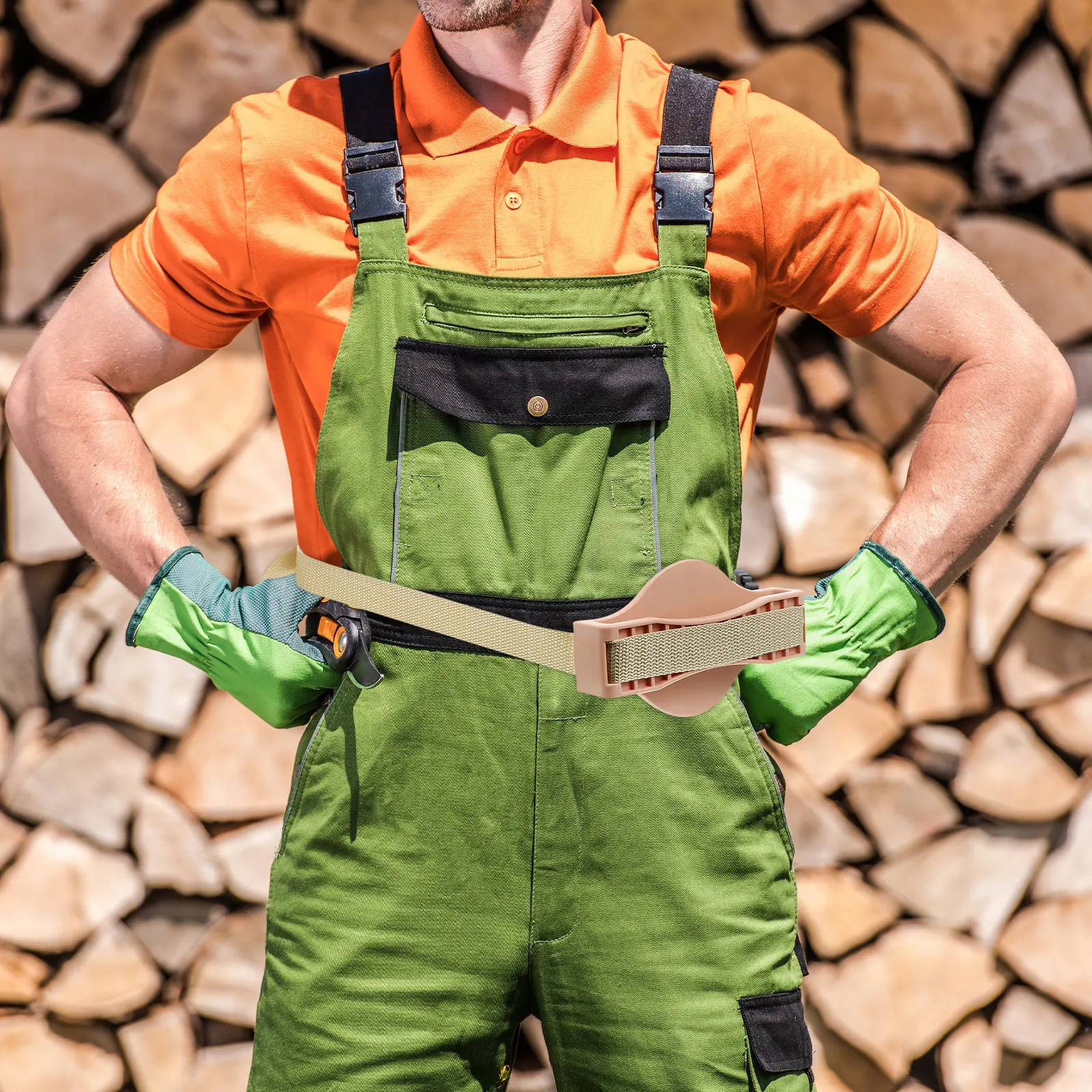 Adjustable Axe Carrier Waist Belt Large Universal Holder Hatchet Hammer Tool Holder Outdoor Logging Carrier