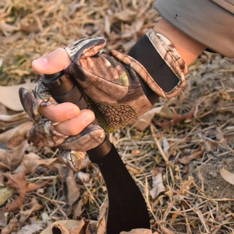 Camouflage jachthandschoenen voor heren en dames Vissen Waterdicht Warm Herfst en winter Lekkagehandschoenen Winddicht