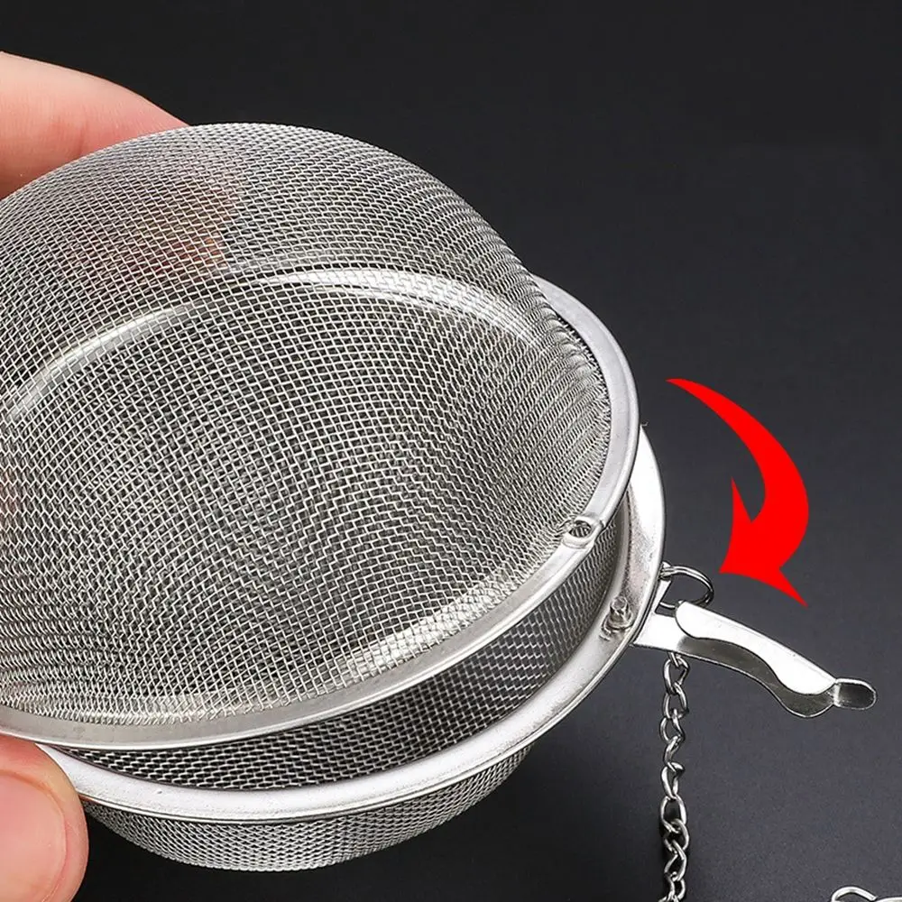 1 PCS Multi-functional Tea Infuser High Quality 304 Stainless Steel Tea Strainer Filters Safe Durable Seasoning Ball