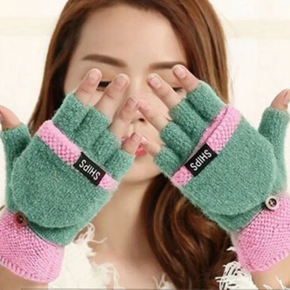 Warmer Winter Thermal Electric Heating Gloves USB Heated Full&Half Finger Winter Mittens
