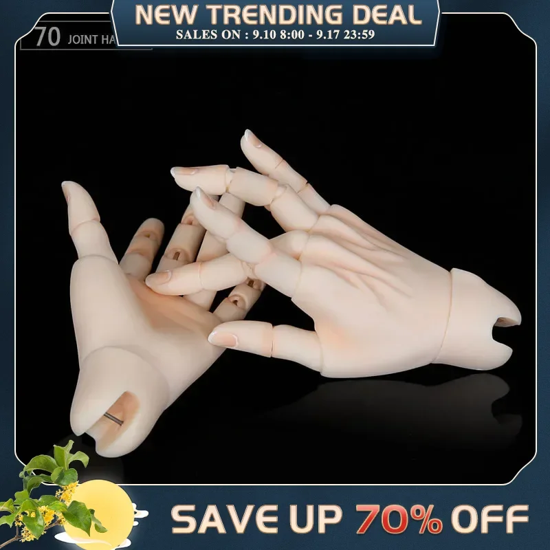 

BJD Jointed Hands suitable for 1/3 or 1/4 bjd dolls boy and girl body IOS IP ID72 R72 Sd17 DS SD Feeple omg Hands