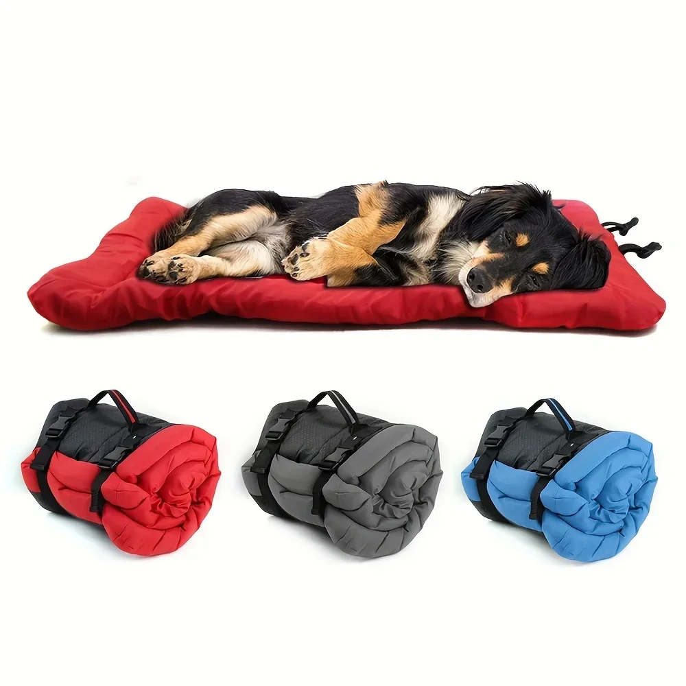 Portable Big Dog Mat Bed Foldable Puppy Kennel Sofa Bench Cushion Waterproof Outdoor Pet Couch Mat Beds for Small Large Dogs