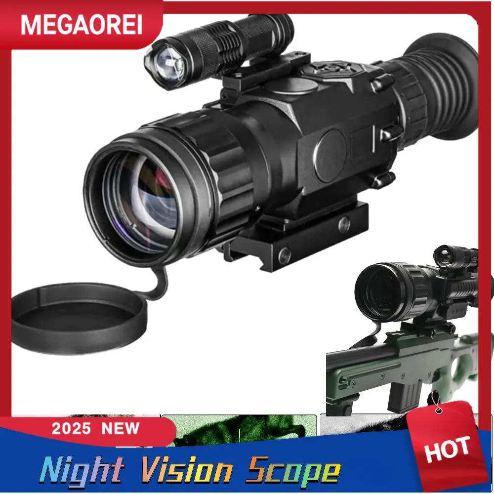 

Day Night Hunting Scope4.5X Night Hunting Scope Riflescope NV Monocular Sight 400M Range Hunting Scope Day & Night Telescope Rif