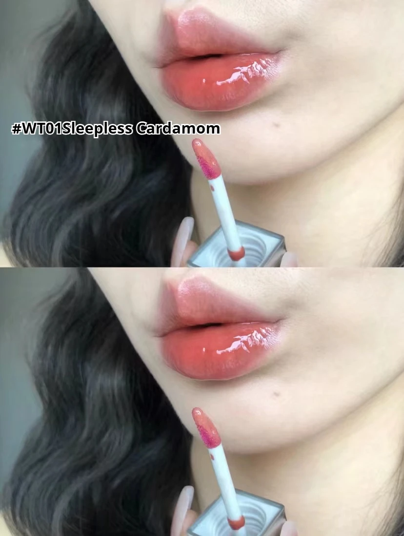 Insbaha Wave Lip Glazuur Spiegel Gezicht Water Licht Whitening Hydraterende Langdurige Hydraterende Mond Rode Lip Honing