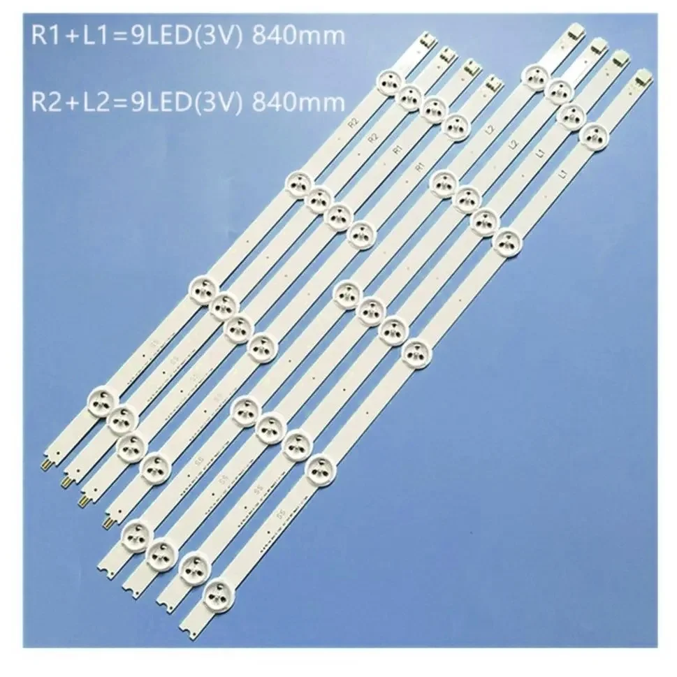 

100% New 8PCS LED Strip For PH ILIPS TV 42PFT6309 42PFH6309 88 LC420DUE PG F1 6916L 1455B 6916L 1456B 6916L 1457B 6916L 1458B