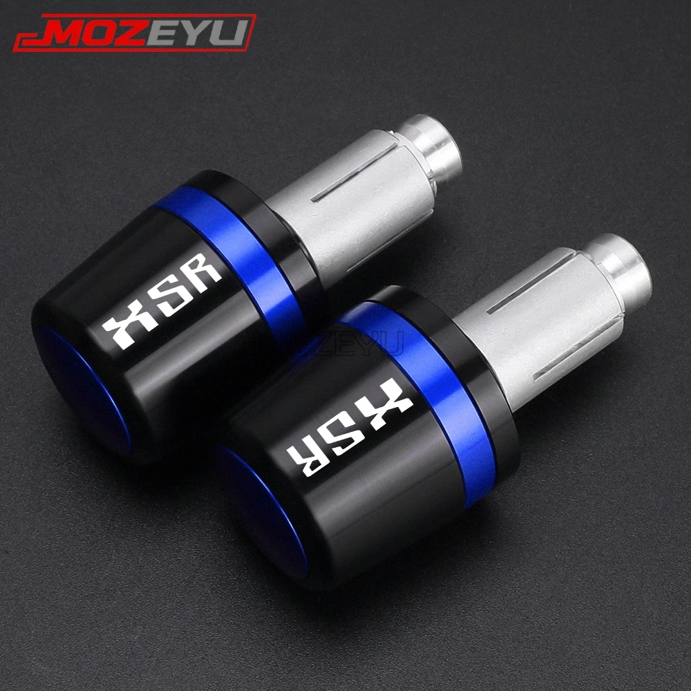 Motorcycle 7/8" 22MM Handlebar Grips Handle grip Ends Plug Slider Caps For YAMAHA XSR700 XSR900 XSR 700 900 ABS 2016 -2026 2025