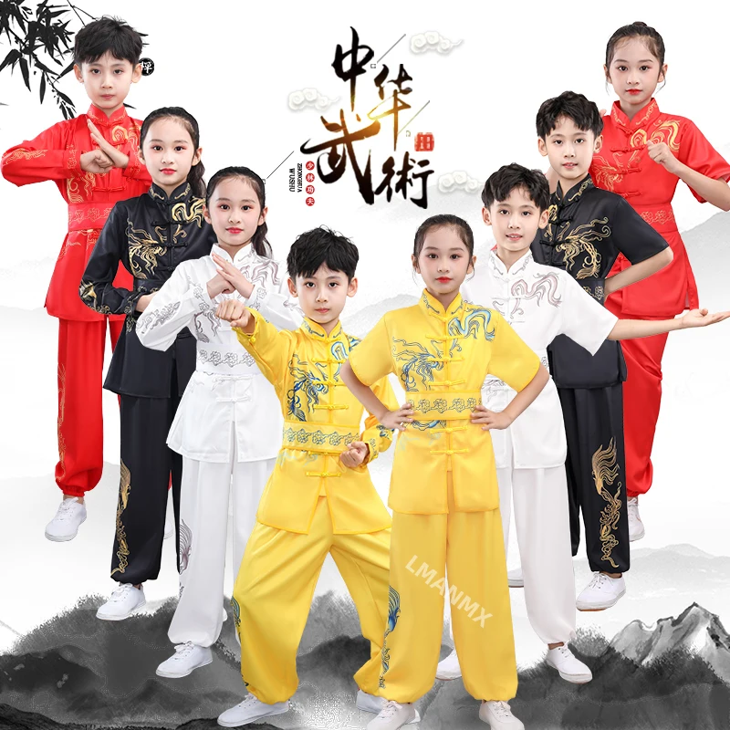 

2023 New Martial Arts Competition Dress for Children's Performance: Team Sanda Practice Dress
