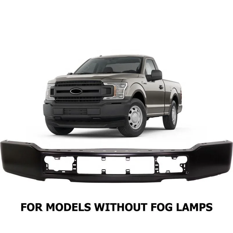 Nuevo imprimado-parachoques de repuesto de barra frontal de parachoques delantero negro para Ford F150 2018-2020 2018-2020