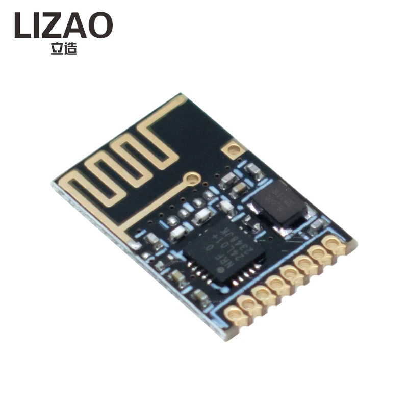 LIZAO 5/10PCS NRF24L01+ 2.4G Wireless Transceiver Module Kit Mini Power Enhanced SMD Version for Arduino Robot Wireless Projects