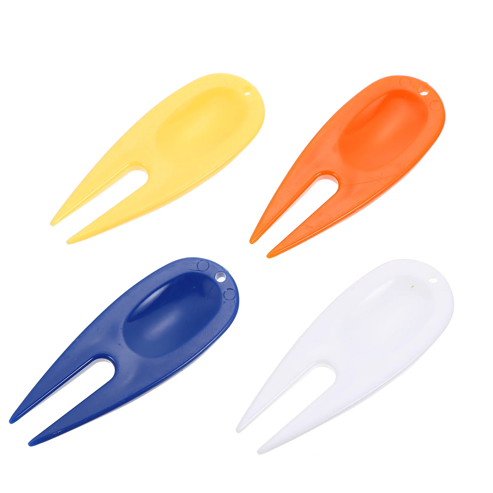 

20Pcs Golf Divot Repair Tool Heavy Duty Plastic Pitch Mark Fixer for Golf Course Lawn Care Portable Compact Design