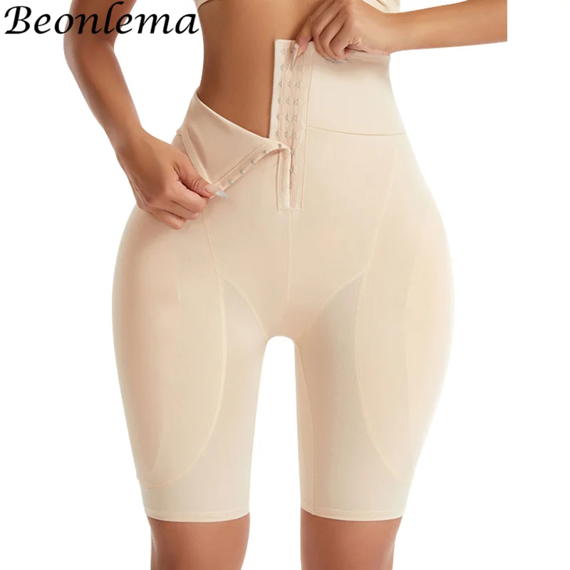 Beonlema Women Underwear Booty Hip Pads High Waist Trainer Control Panties To Tighten The Belly Push Up Butt Shapewear