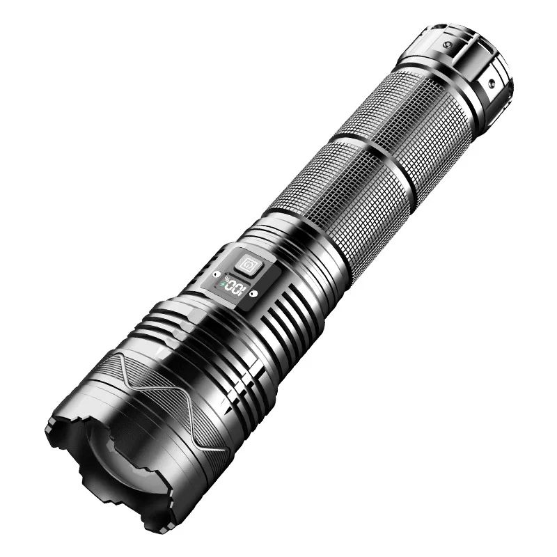 

Wholesale Underwater Rechargeable Led Diving Flashlight Type-C Detection Torch Portable