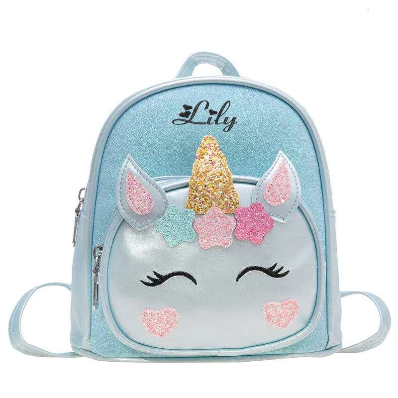 Benutzer definierte Name Mädchen Rucksack, Schule Rucksack Cartoon Rucksack leichte haltbare Laptop-Rucksack für Schulreisen Camping