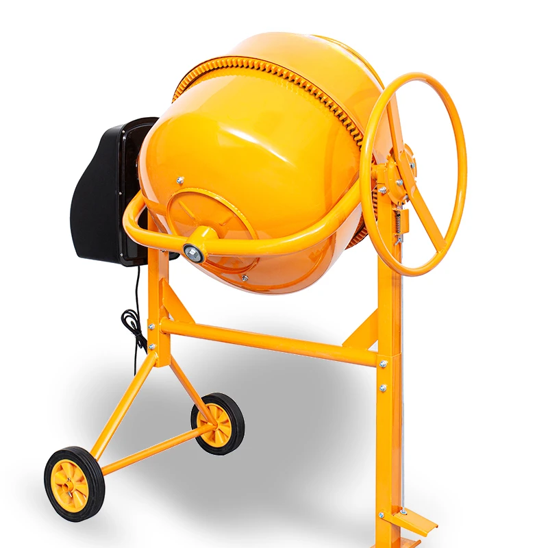 High quality 240L 1100W electric durable concrete mixer portable mini handheld cement mixer