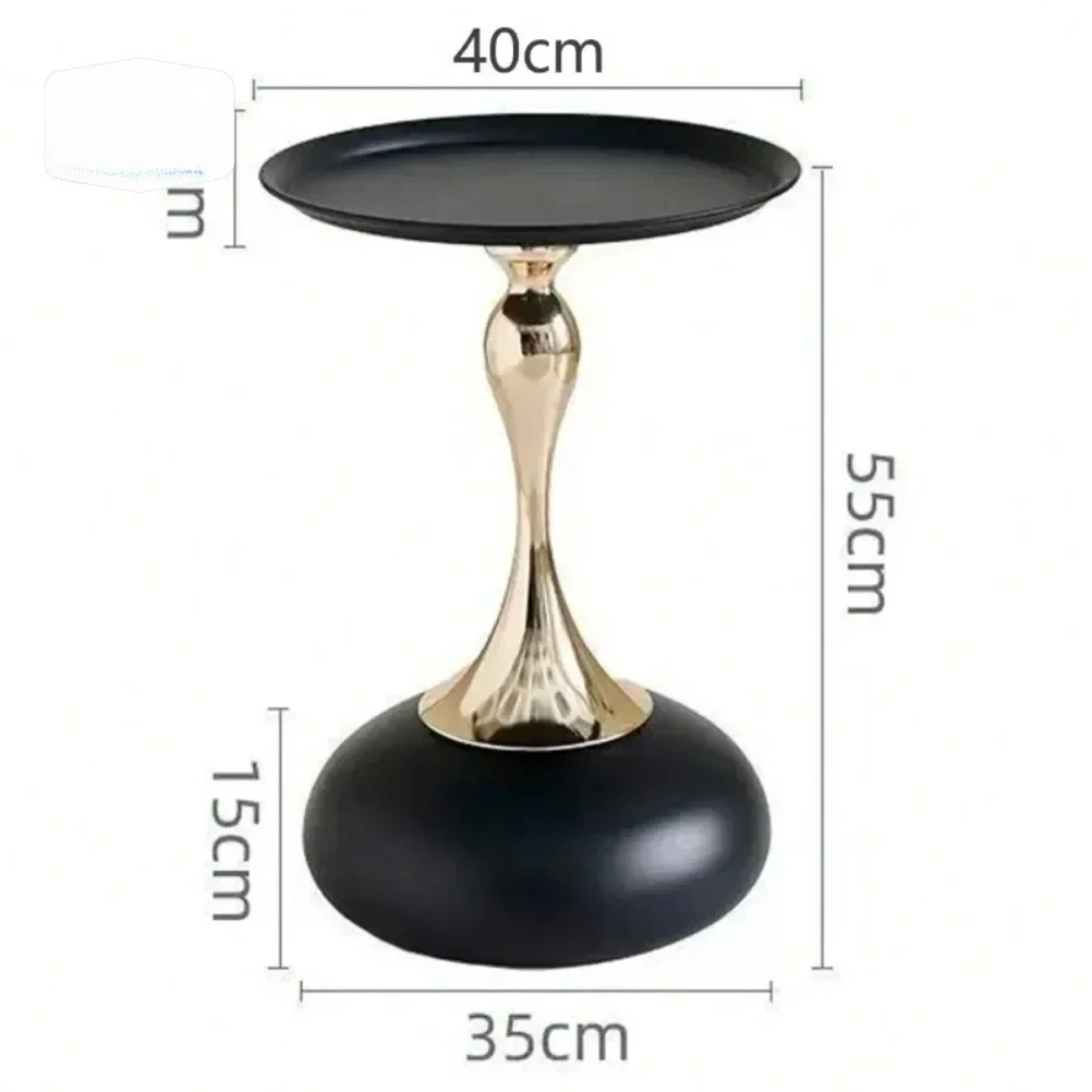 Nordic Sofa Side Table High-end Corner Tables Living Room Mini Table Balcony Coffee Tables Storage Rack Iron Bedside Table