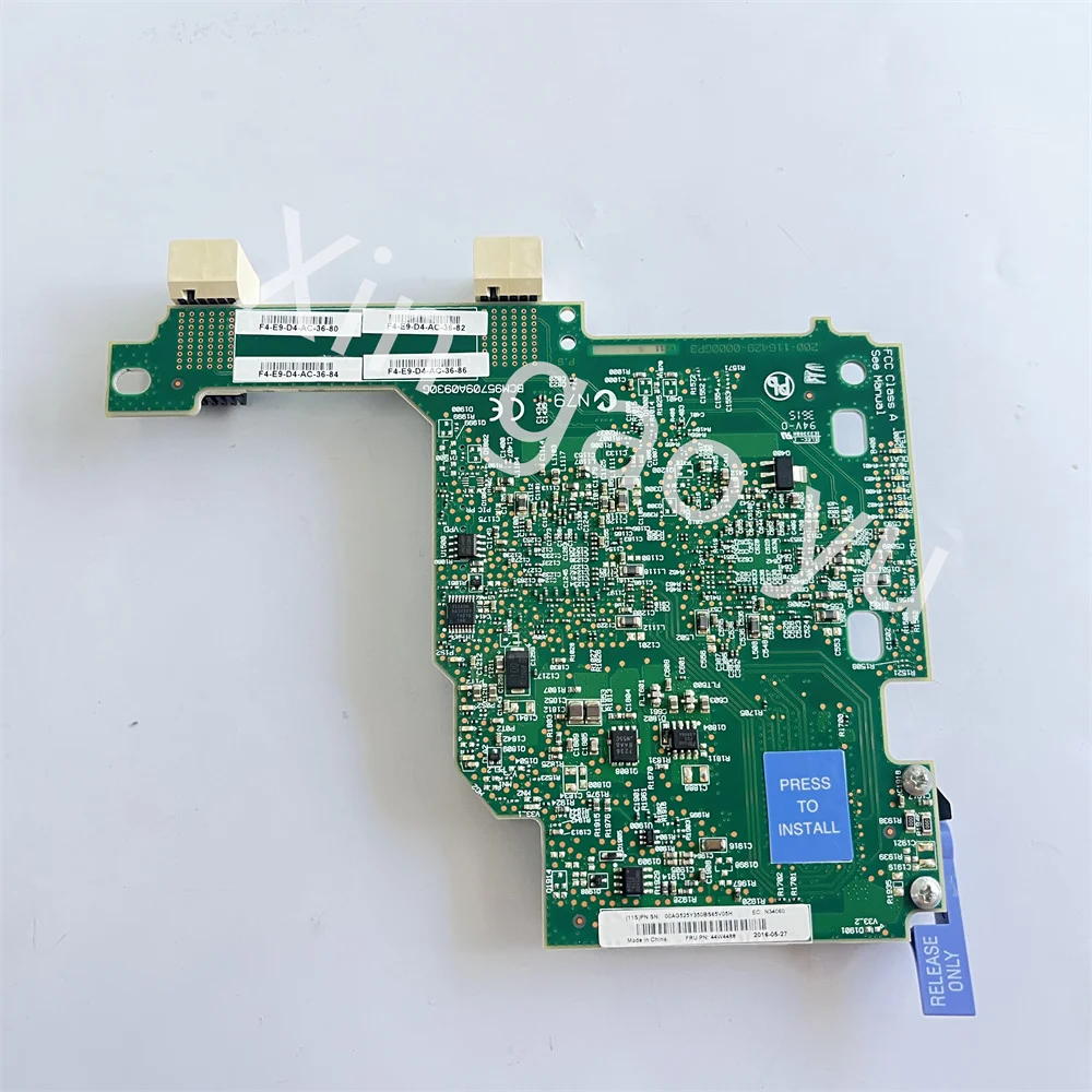 For IBM BladeCenter 44W4488 2/4 Port 1Gb Ethernet Expansion Card Fiber Optic Card 100% Testing Perfect