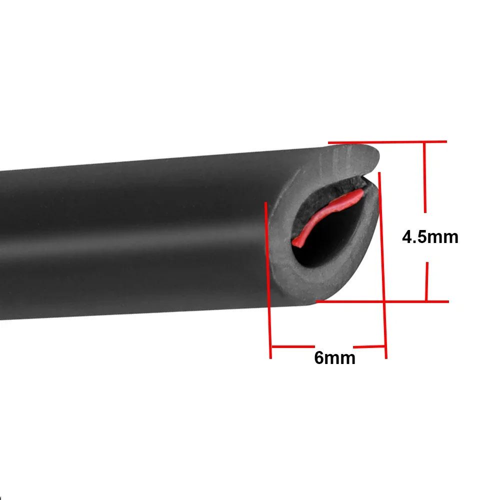 Universelle Autotürkanten-Schutzleiste aus Gummi, Kratzschutz WORLDKPI – Detail 4