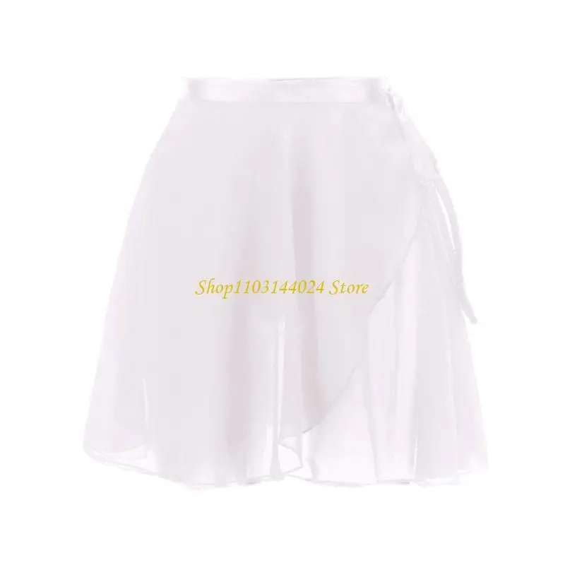 

N5KE Womens Ballet Dance Skirt with Tie Waist Dance Skirts for Dancewear