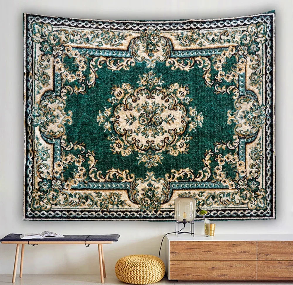 Turkey Ethnic Persian Tapestry Wall Hanging Beach Throw Carpet Blanket Mattress Psychedelic Bohemian Yoga Mat Mandala